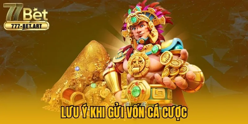 Lưu ý khi gửi vốn cá cược
